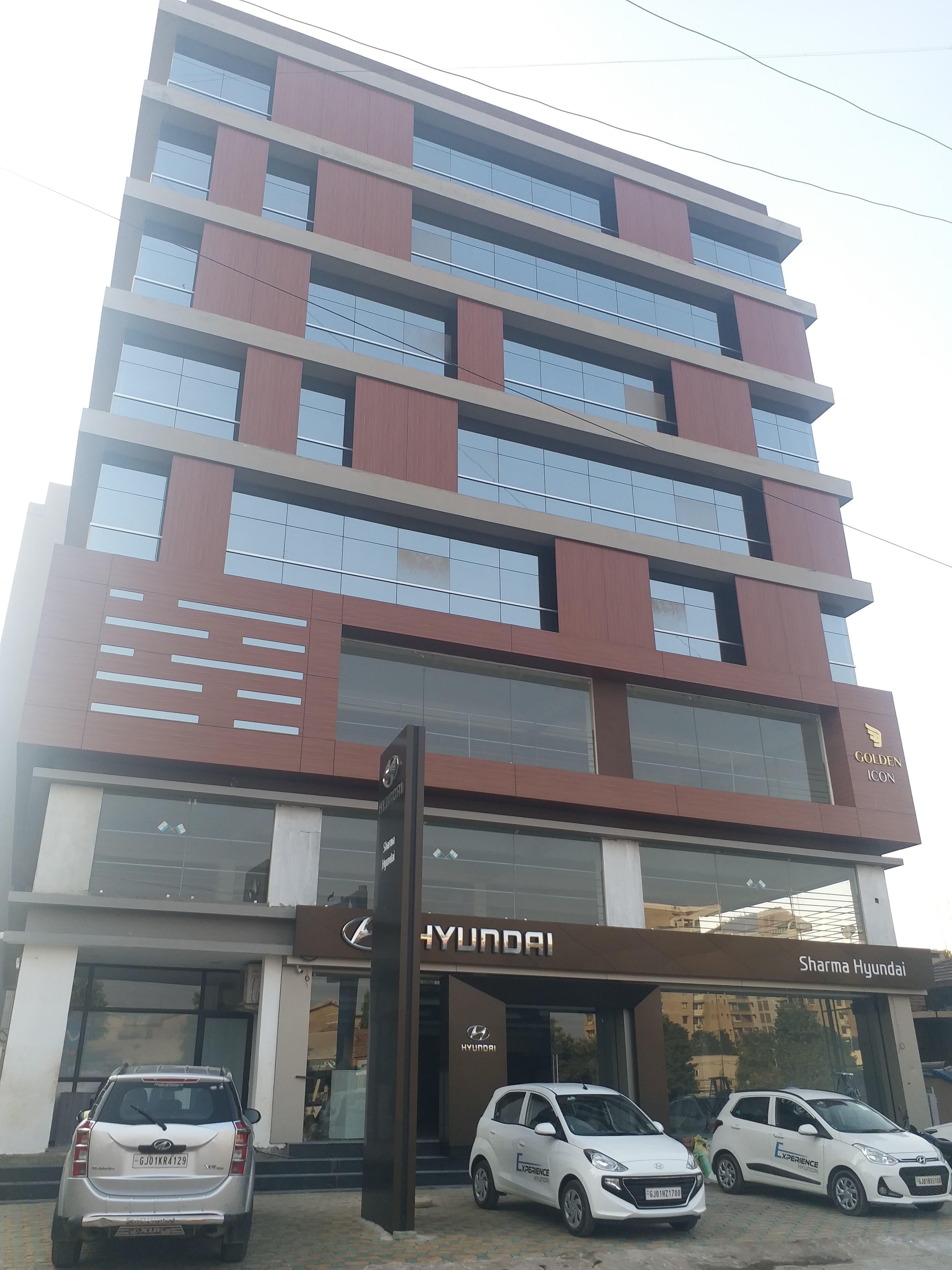 77387_const of real estate project Golden Icon located at Jodhpur, Ahmedabad, Gujarat