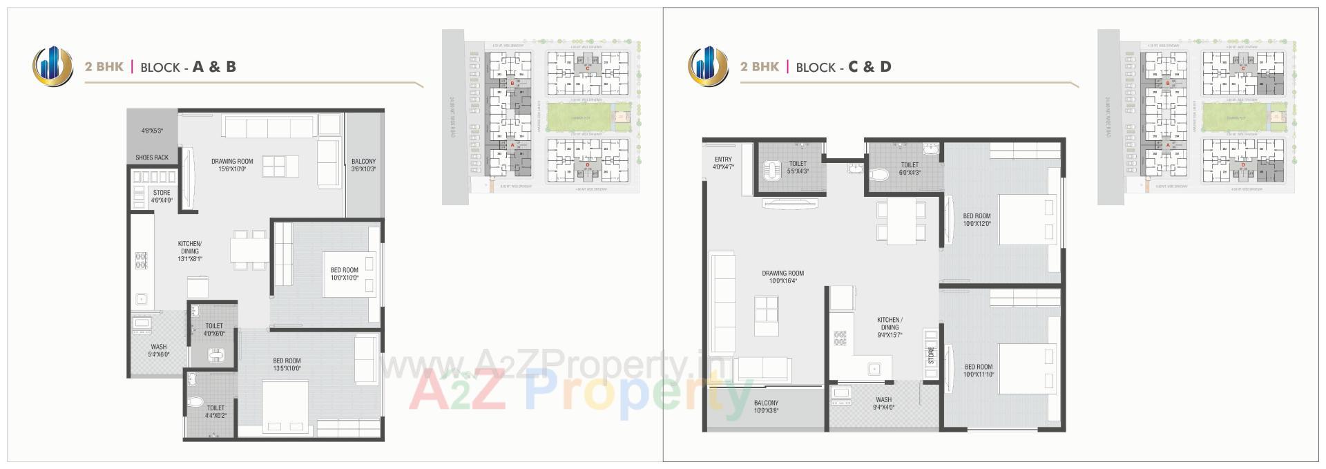 Layout of real estate project Gopinath Exotica located at Nagar, Ahmedabad, Gujarat