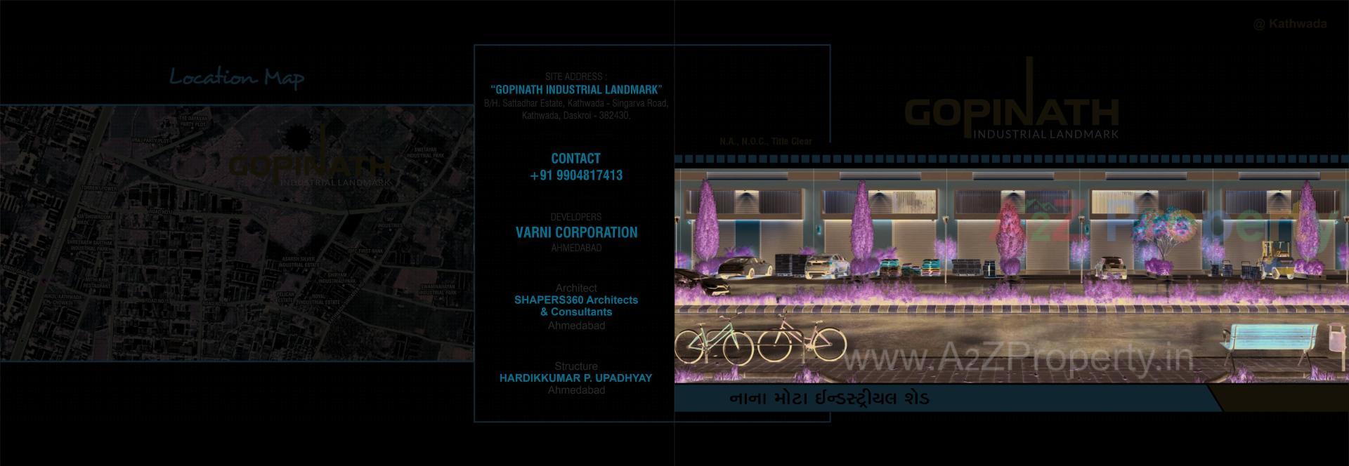  of real estate project Gopinath Industrial Landmark located at Ahmedabad, Ahmedabad, Gujarat