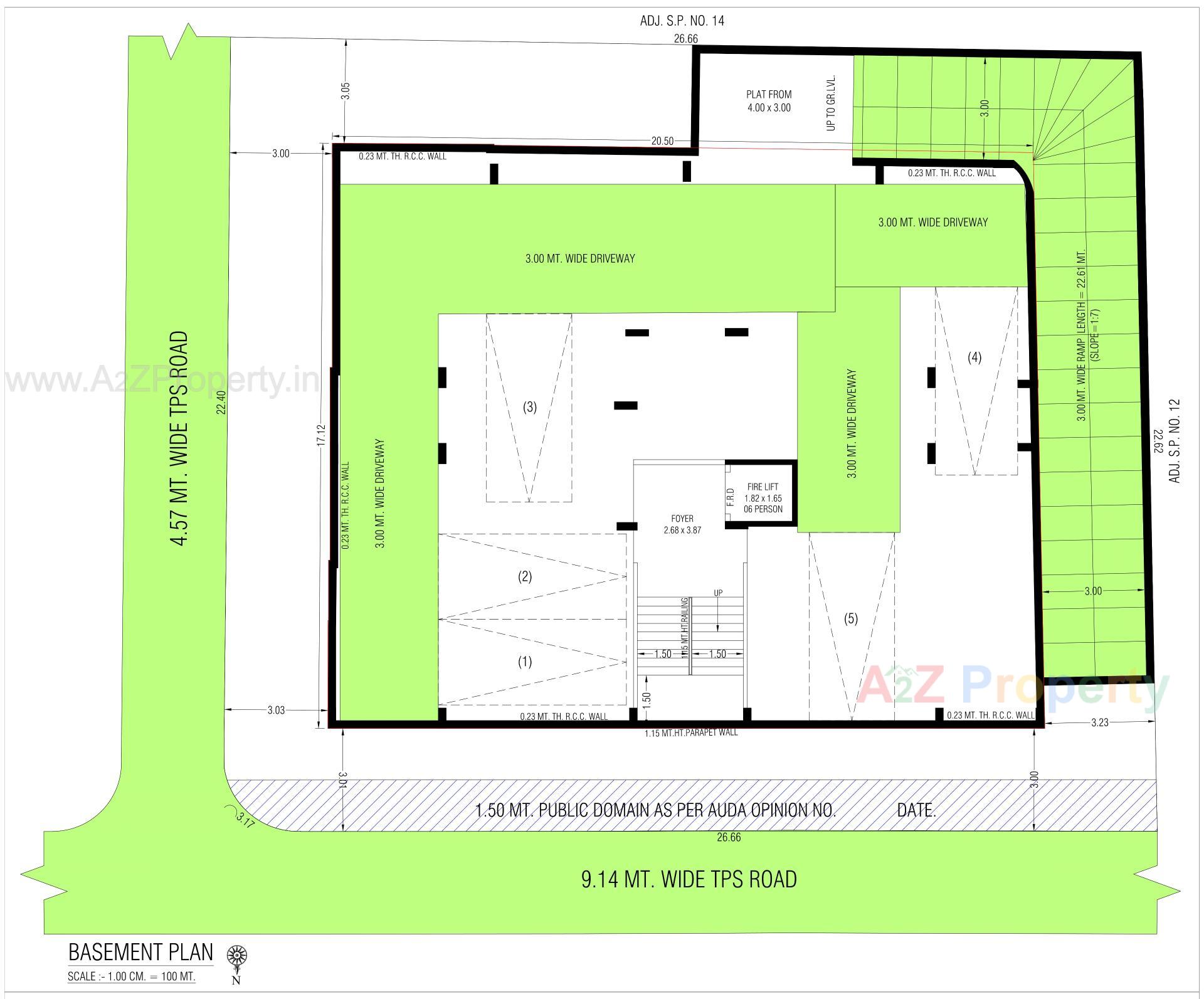 Layout of real estate project Govardhan Grace located at Rajpur - Hirpur, Ahmedabad, Gujarat