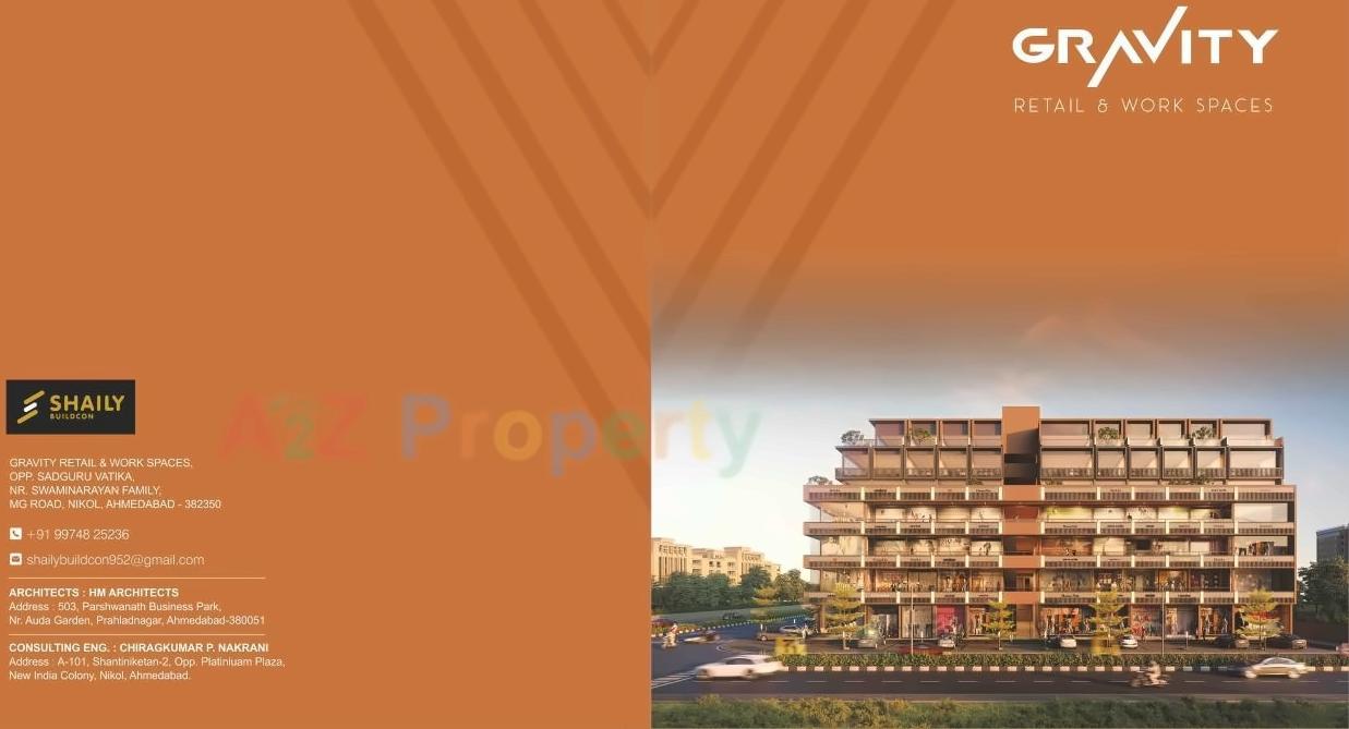  of real estate project Gravity Retail   Work Spaces located at Nikol, Ahmedabad, Gujarat