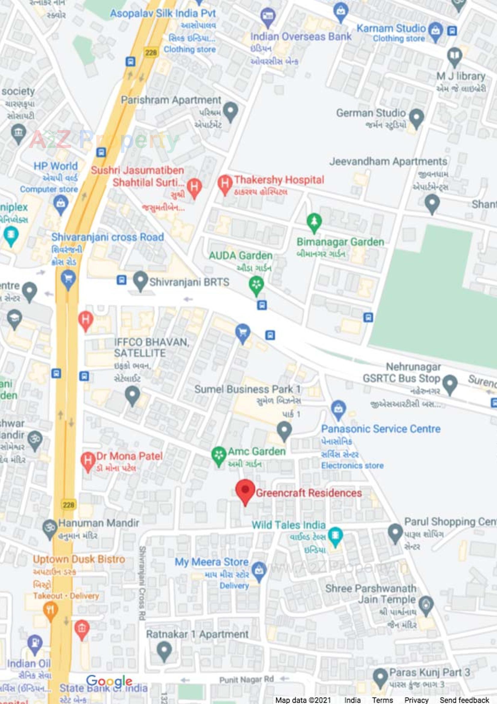  of real estate project Greencraft Residences located at Jodhpur, Ahmedabad, Gujarat