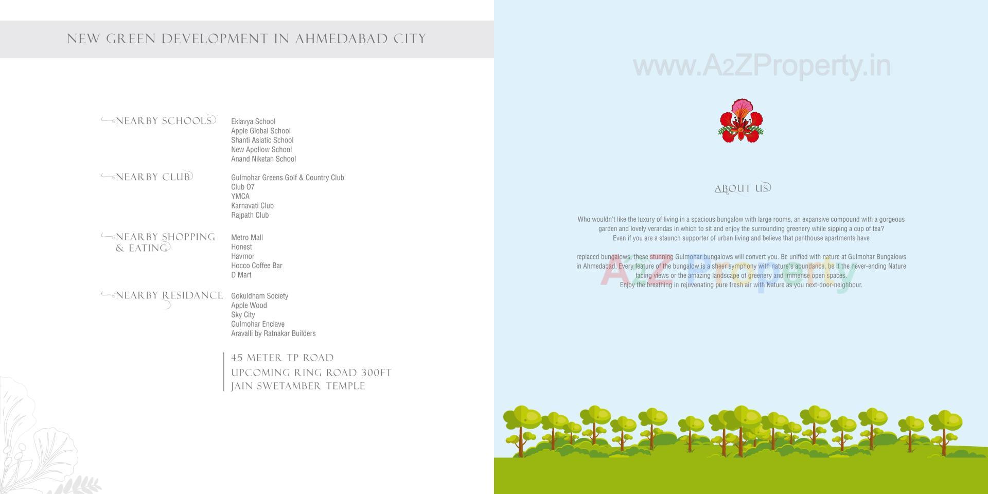  of real estate project Gulmohar Bungalows located at Sanand, Ahmedabad, Gujarat