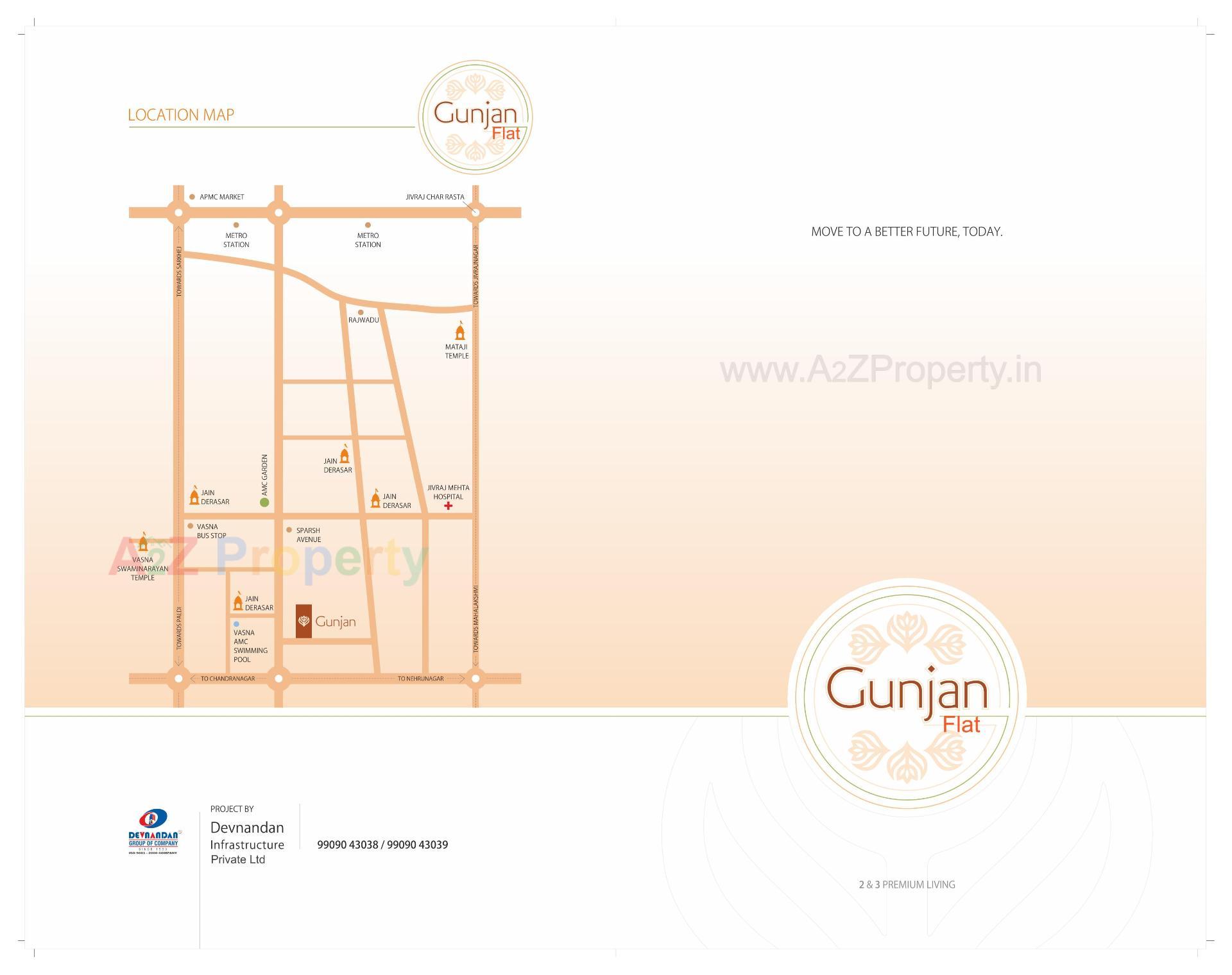  of real estate project Gunjan Flat located at Vasna, Ahmedabad, Gujarat