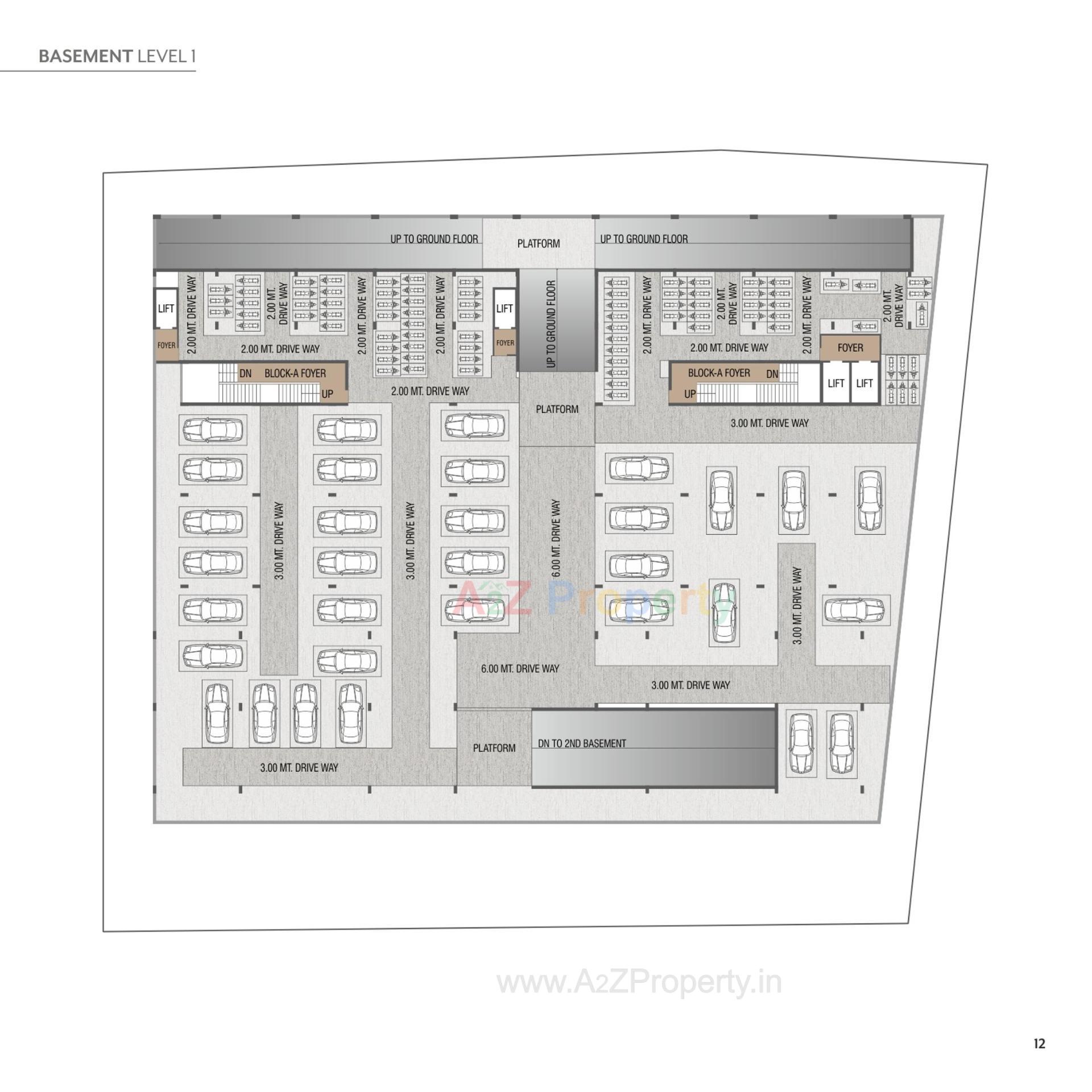 Layout of real estate project Gunjan Square located at Nikol, Ahmedabad, Gujarat