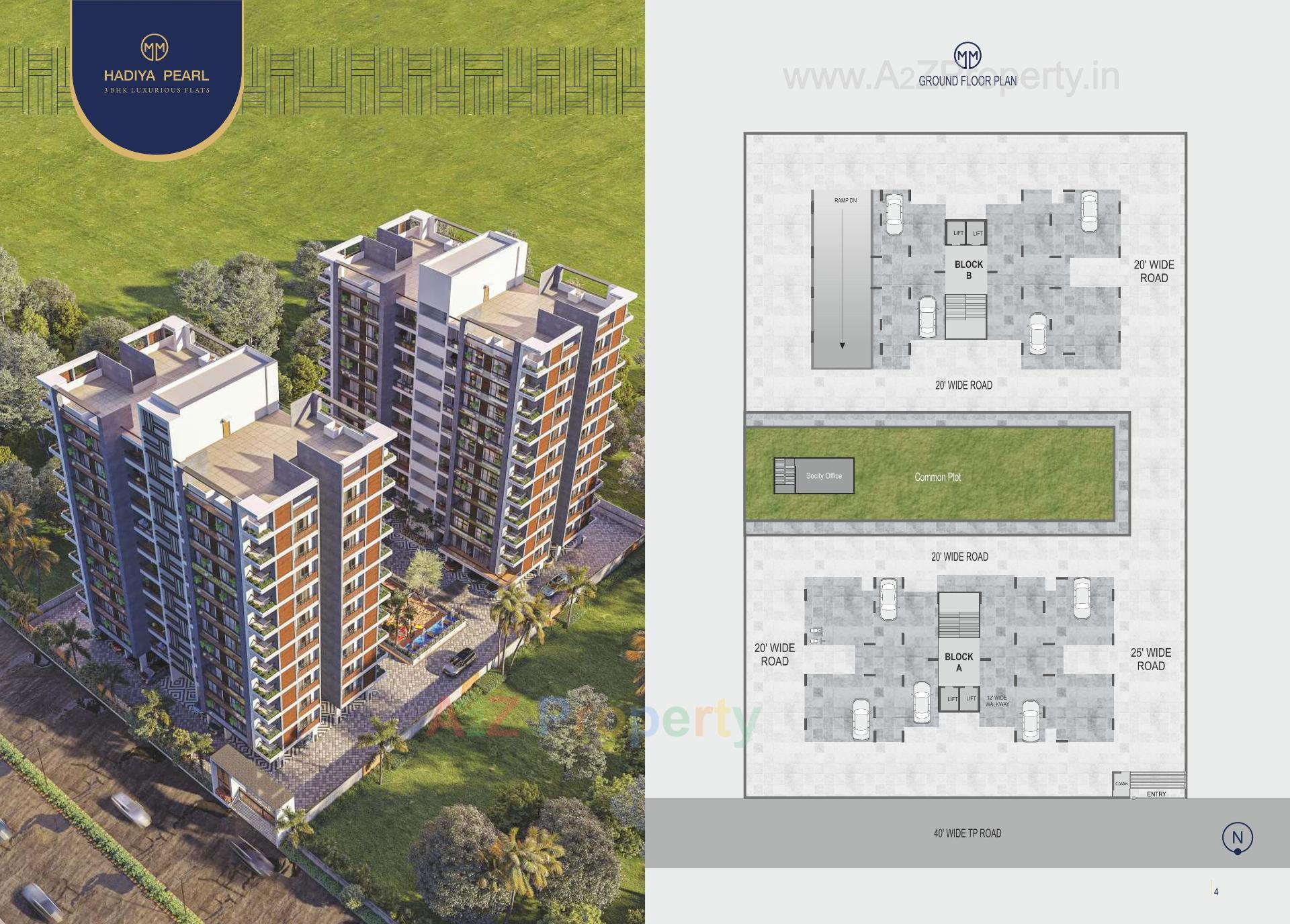  of real estate project Hadiya Pearl located at Sarkhej, Ahmedabad, Gujarat