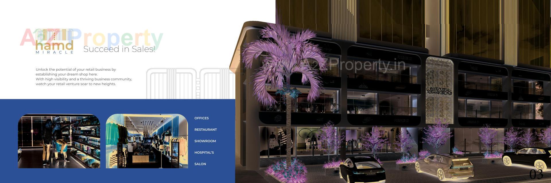  of real estate project Hamd Miracle located at Makarba, Ahmedabad, Gujarat