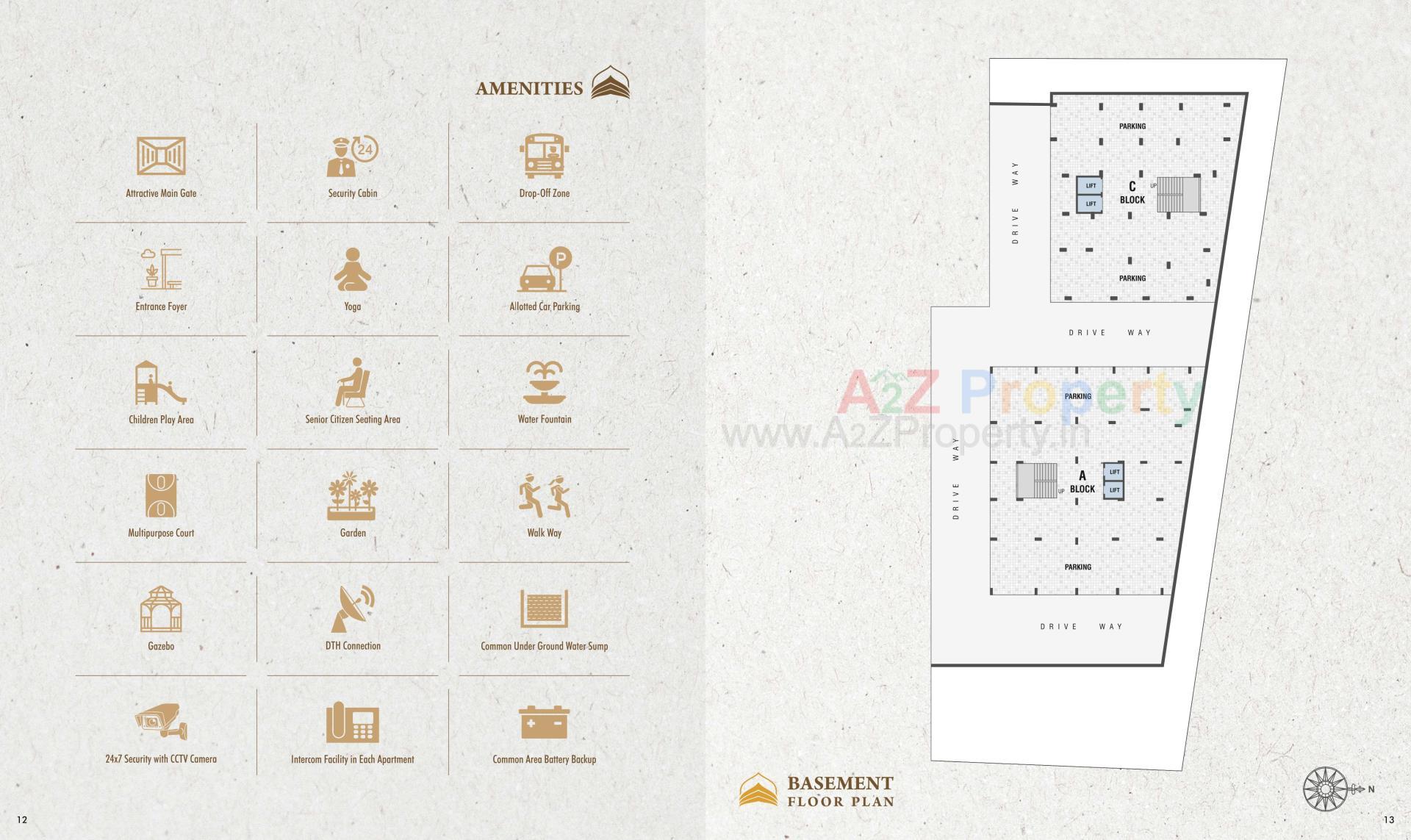  of real estate project Hammash Residency Block located at Ahmedabad, Ahmedabad, Gujarat