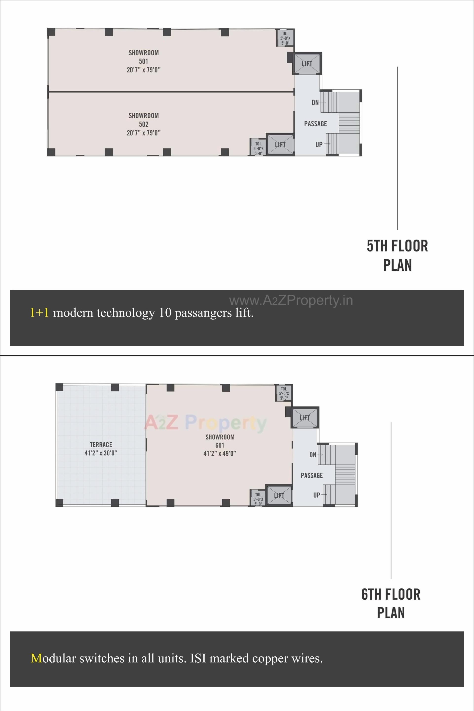Layout of real estate project Happy Heights located at Chandkheda, Ahmedabad, Gujarat