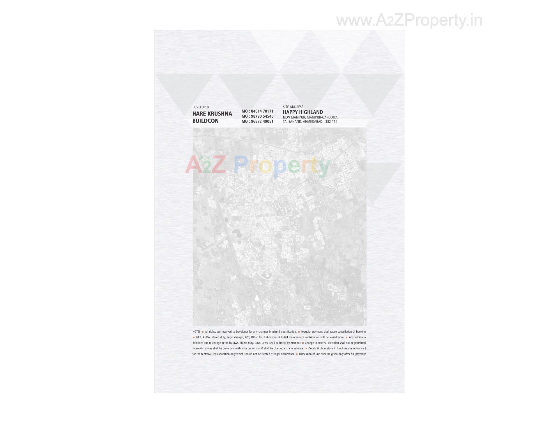  of real estate project Happy Highland located at Manipur, Ahmedabad, Gujarat