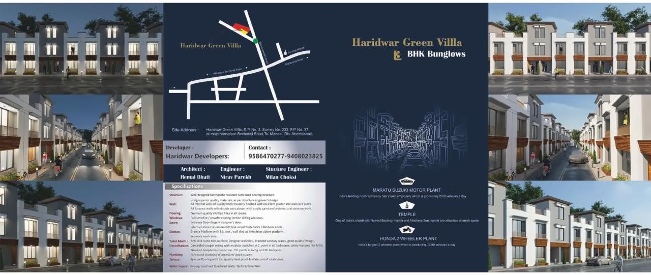  of real estate project Haridwar Green Villla located at Bhavnagar, Ahmedabad, Gujarat