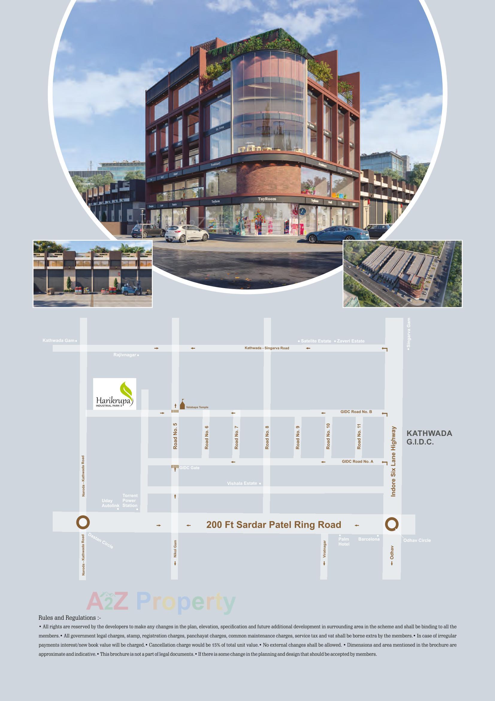  of real estate project Harikrupa Industrial Park located at Kathwada, Ahmedabad, Gujarat