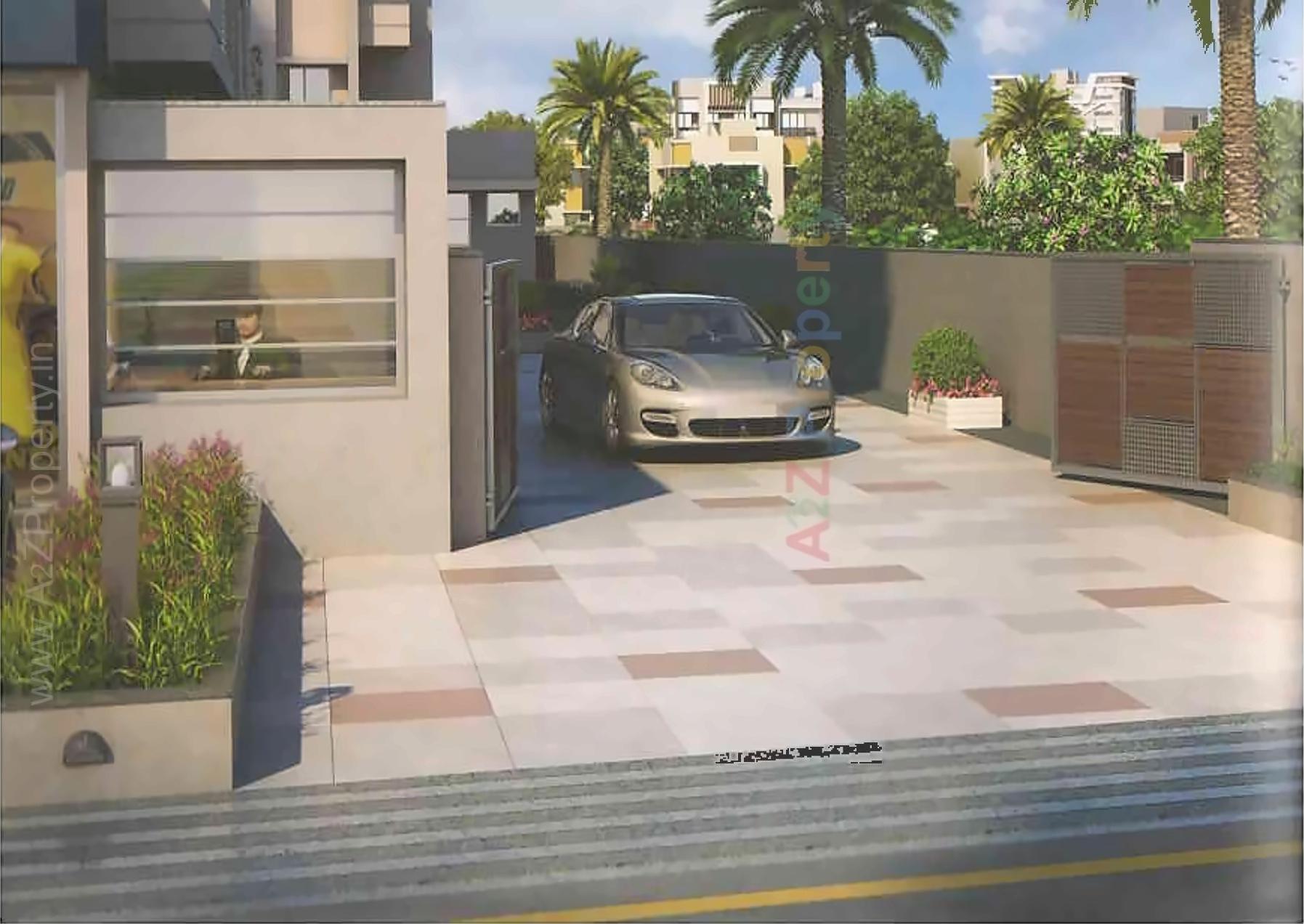 3D Elevation of real estate project Hariom Elegance located at Vastral, Ahmedabad, Gujarat