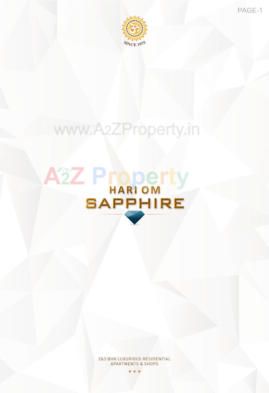  of real estate project Hariom Sapphire located at Ognaj, Ahmedabad, Gujarat