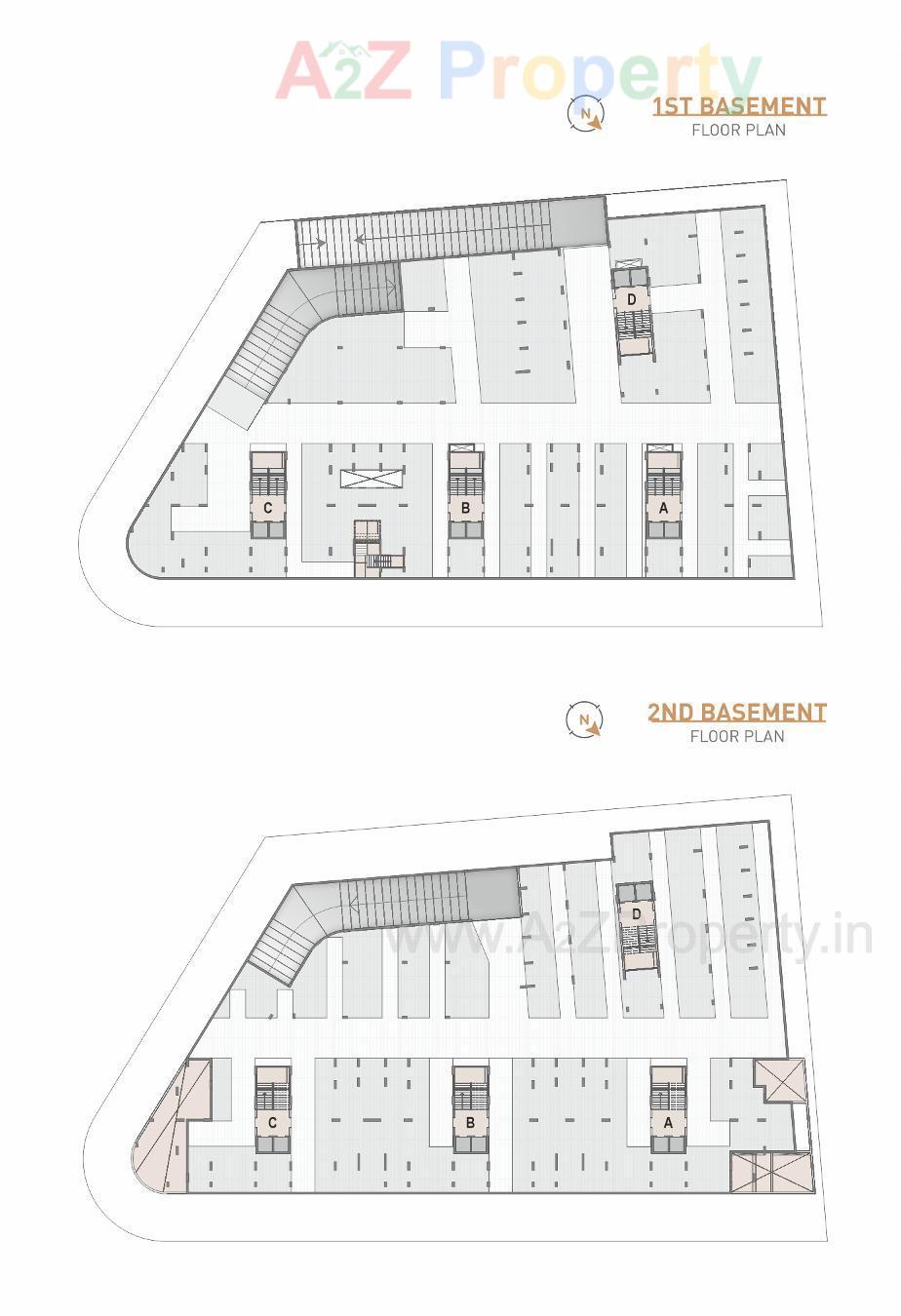 Layout of real estate project Hariom Sapphire located at Ognaj, Ahmedabad, Gujarat