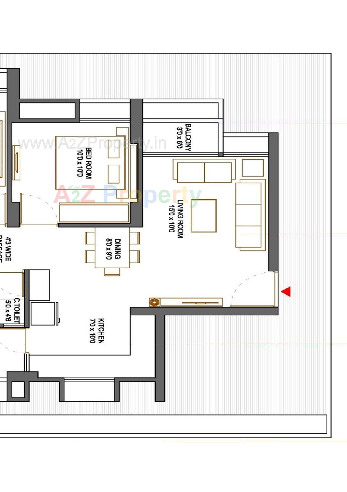 Layout of real estate project Harmony Harikesh located at Ahmedabad, Ahmedabad, Gujarat
