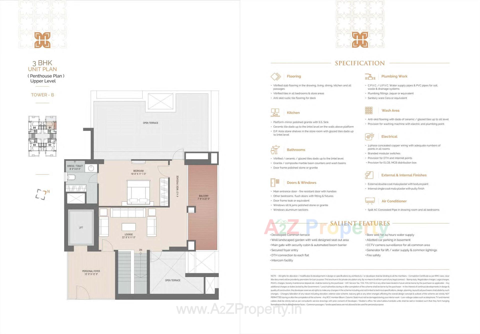 Layout of real estate project Harmony Harikesh located at Sola, Ahmedabad, Gujarat