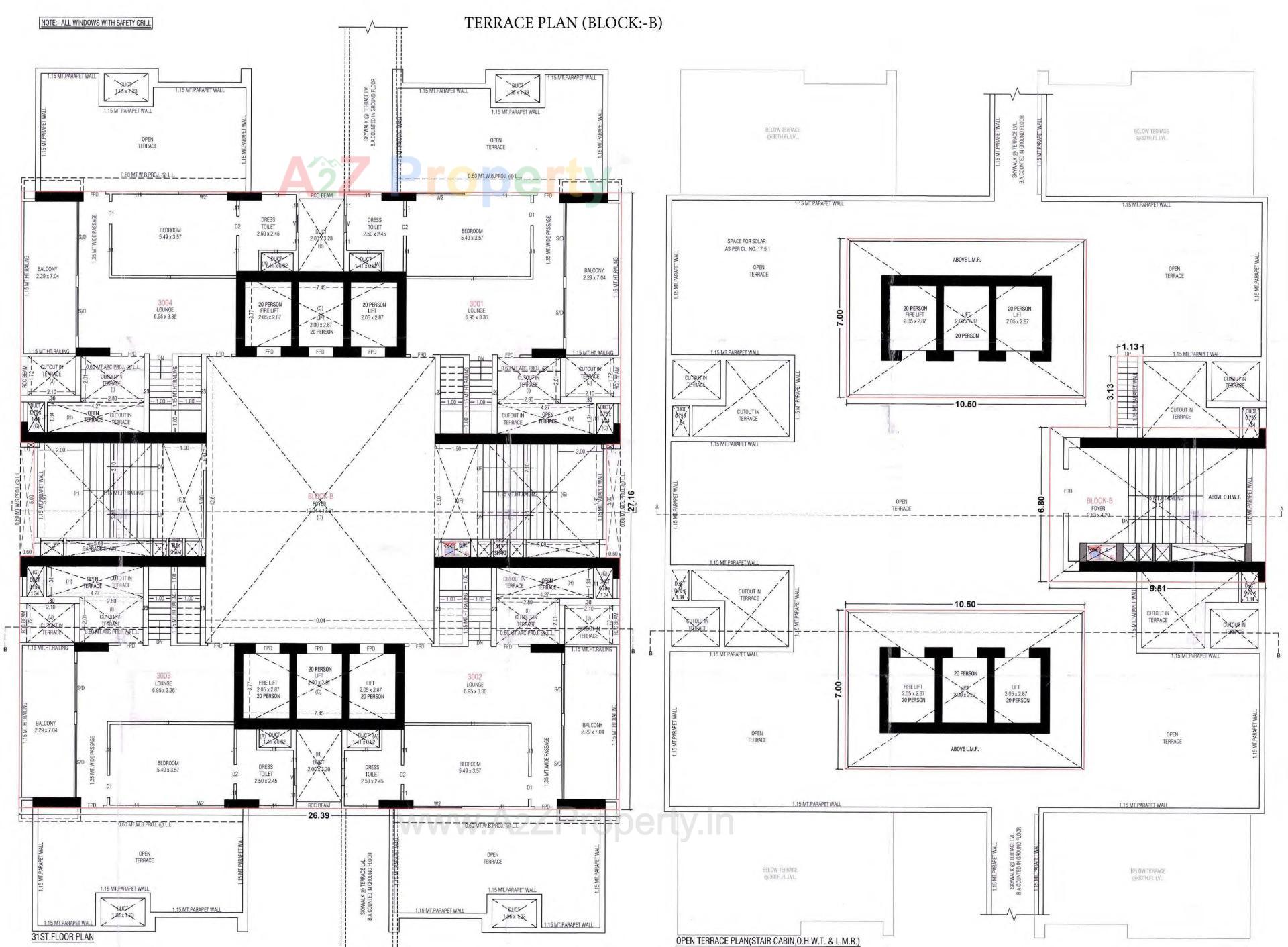 Layout of real estate project Harmony Harikesh located at Sola, Ahmedabad, Gujarat