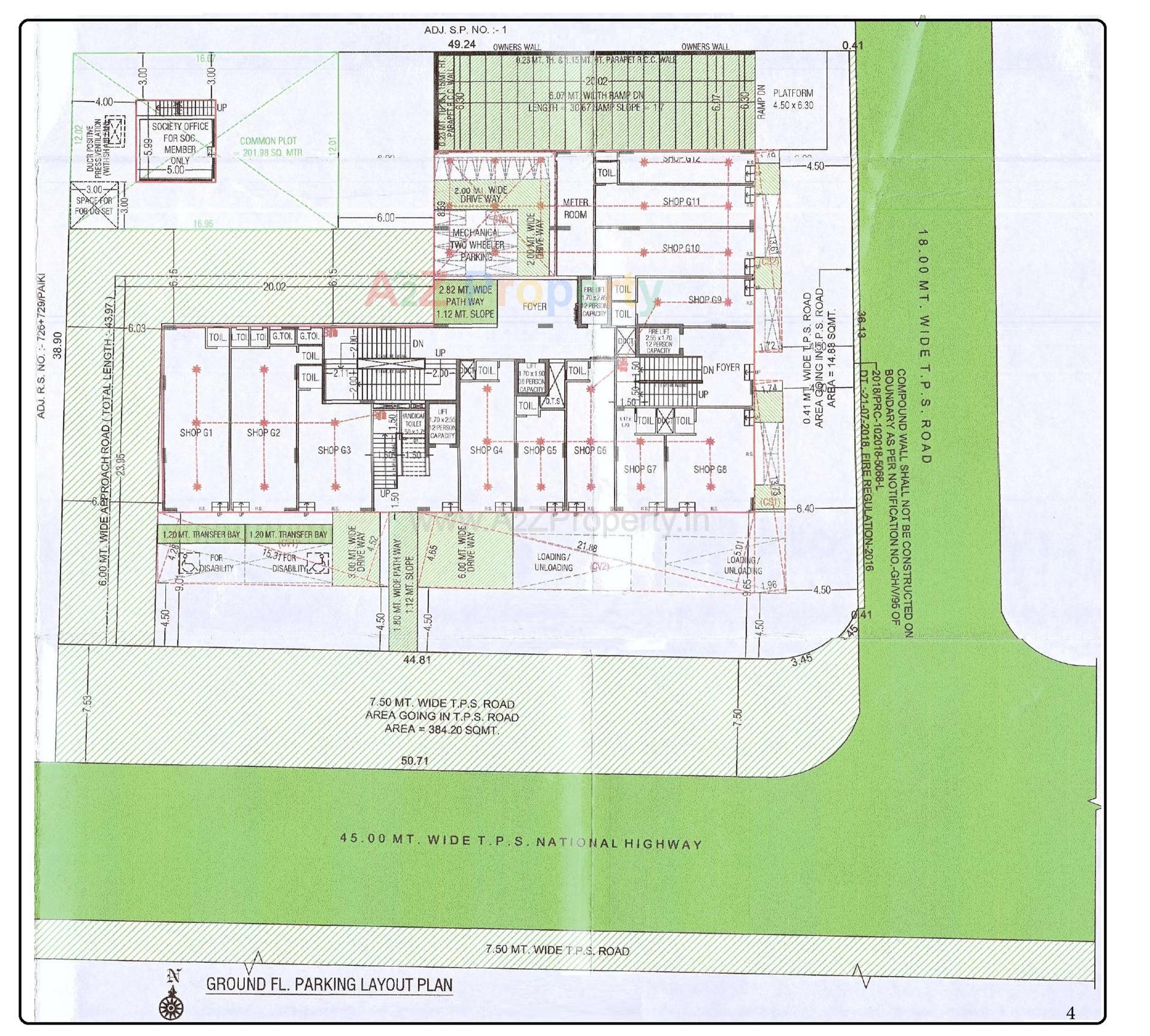 Layout of real estate project Harmony located at Vejalpur, Ahmedabad, Gujarat