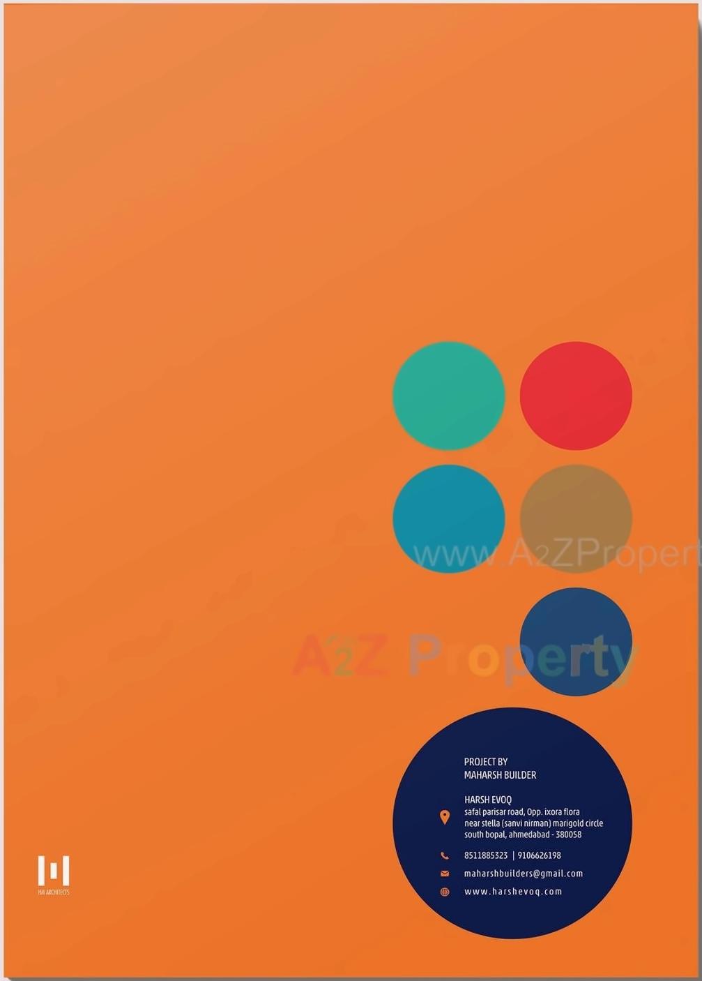  of real estate project Harsh Evoq located at Guma, Ahmedabad, Gujarat