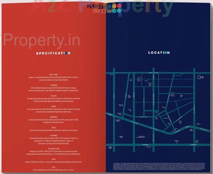  of real estate project Harsh Evoq located at Guma, Ahmedabad, Gujarat