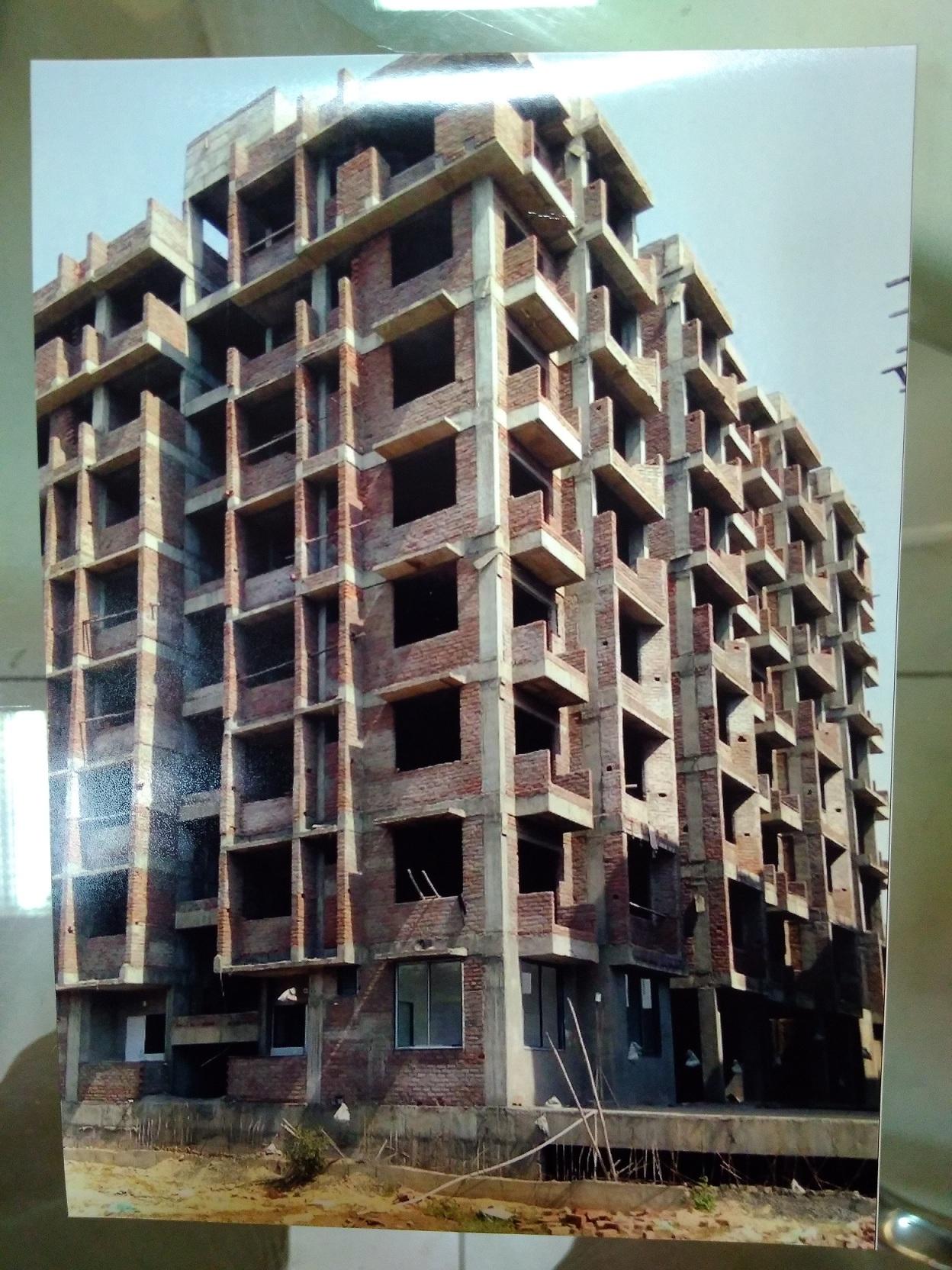 43222_const of real estate project Harsh Platinum located at Ghuma, Ahmedabad, Gujarat