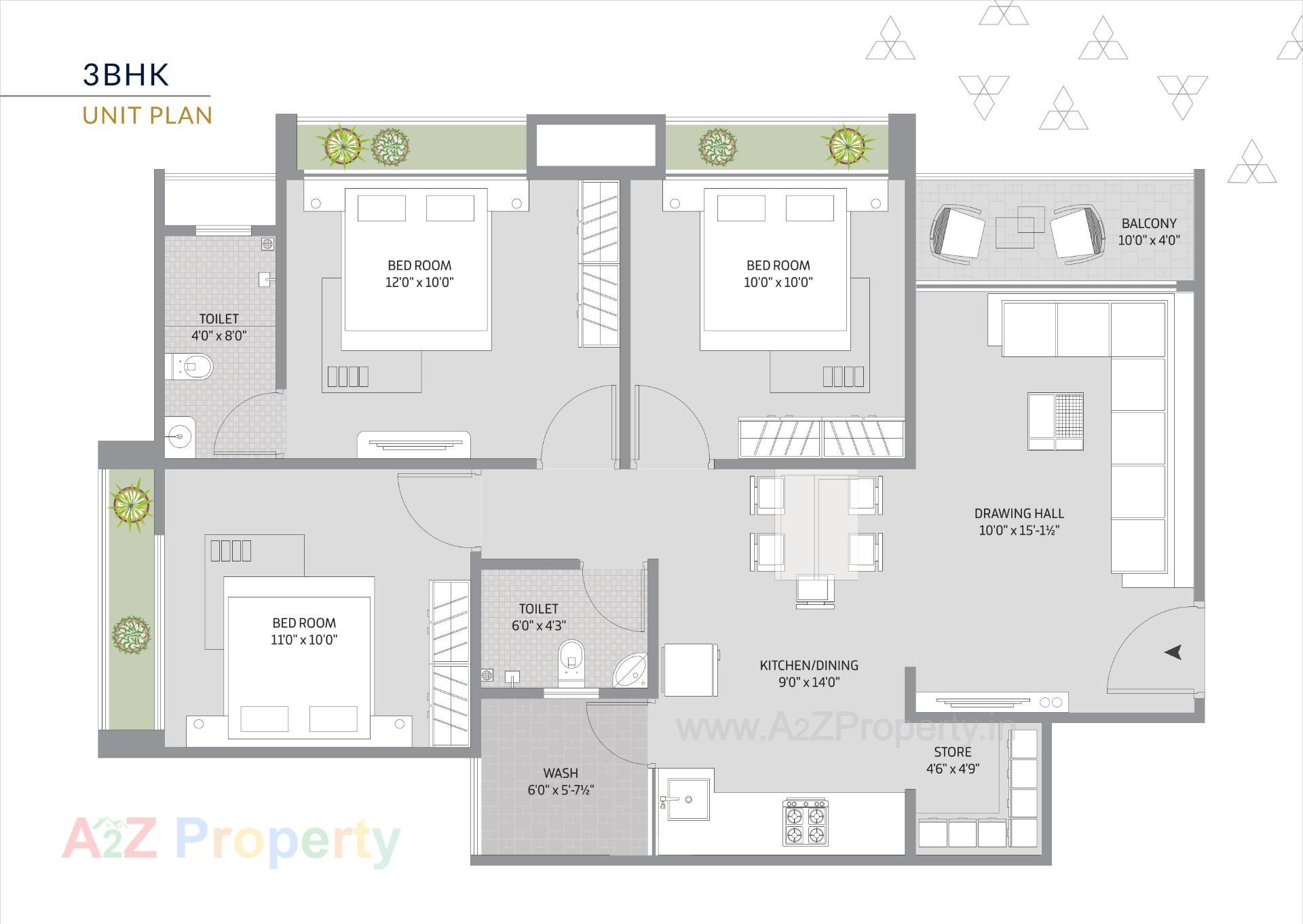Layout of real estate project Harsh Prime located at Ahmedabad, Ahmedabad, Gujarat