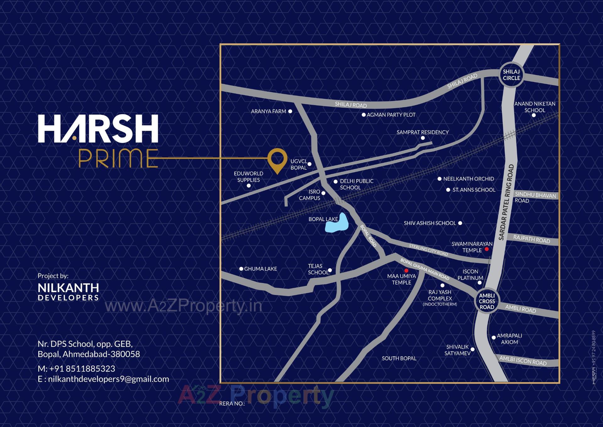  of real estate project Harsh Prime located at Ahmedabad, Ahmedabad, Gujarat
