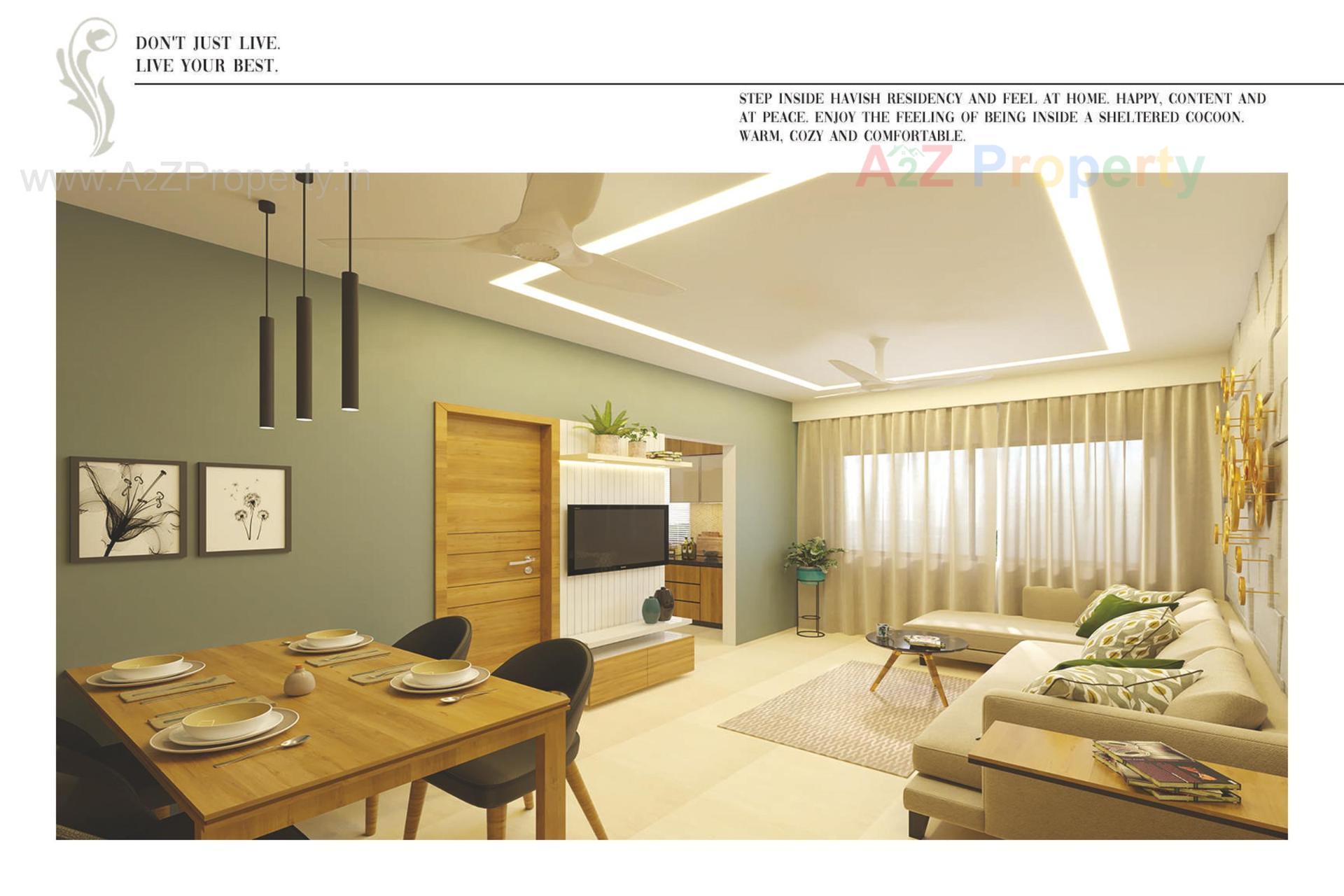 3D Elevation of real estate project Havish Residency located at Ghuma, Ahmedabad, Gujarat