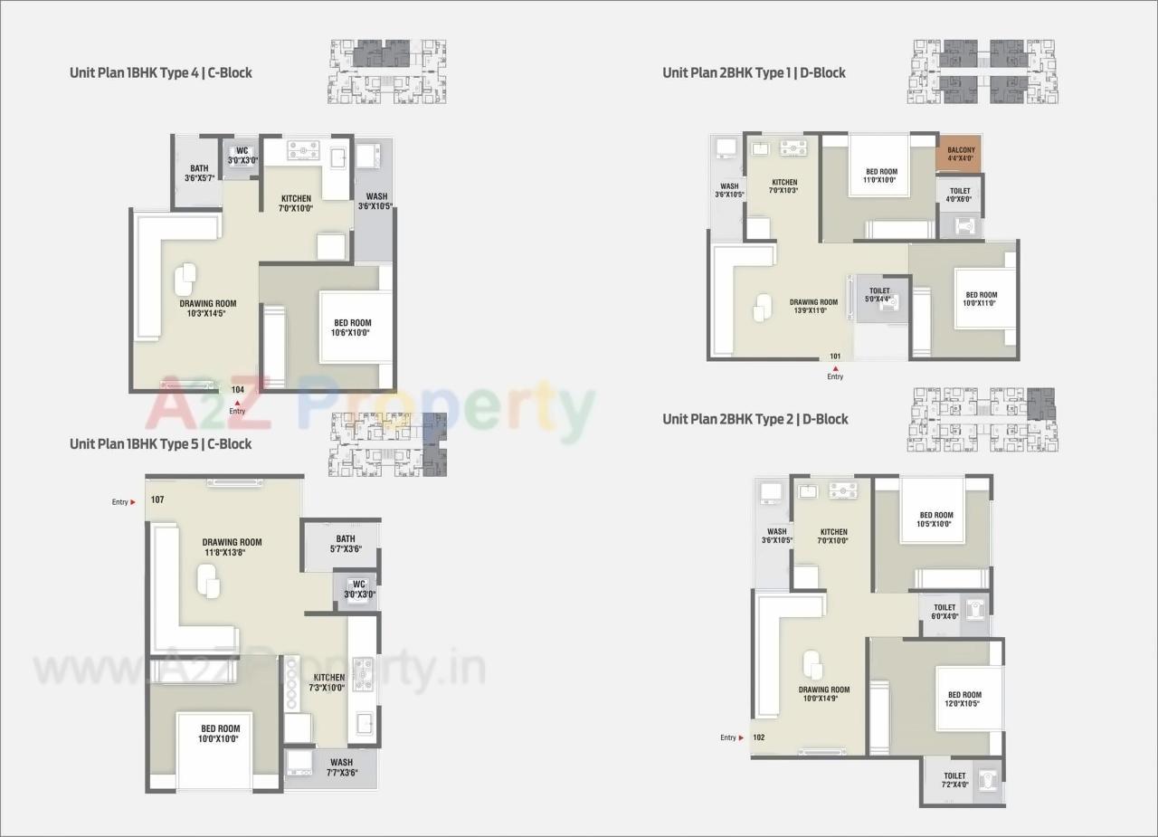 Layout of real estate project Heaven Sky located at Nikol, Ahmedabad, Gujarat
