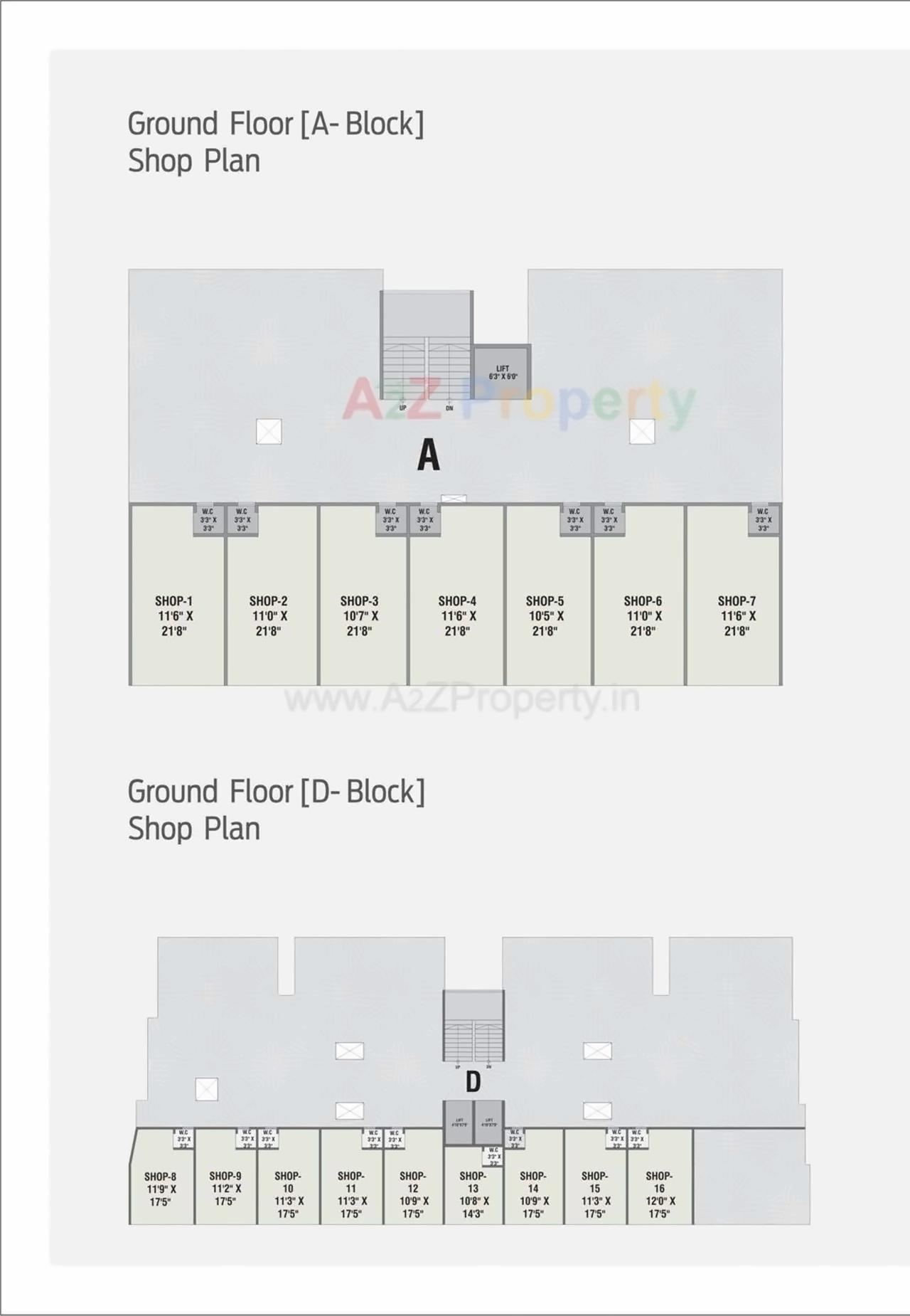 Layout of real estate project Heaven Sky located at Nikol, Ahmedabad, Gujarat