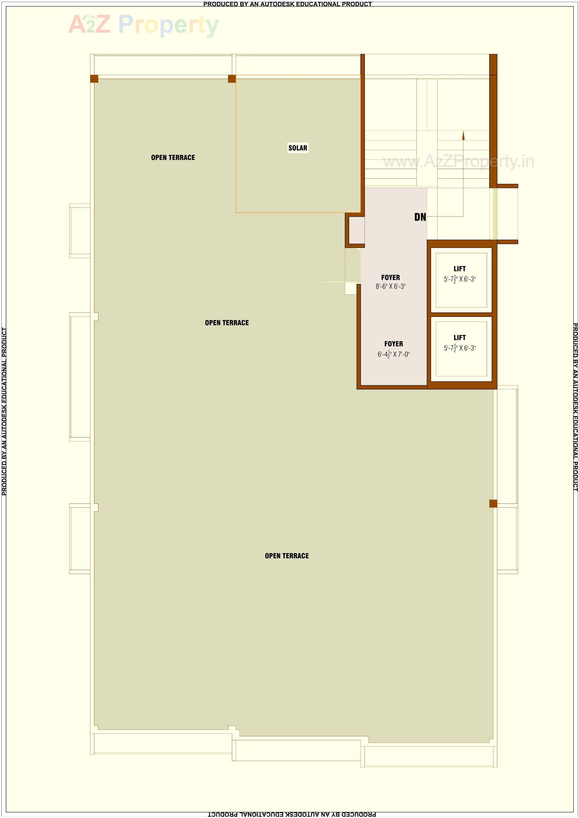 Layout of real estate project Hetvi Elegance located at Ahmedabad, Ahmedabad, Gujarat