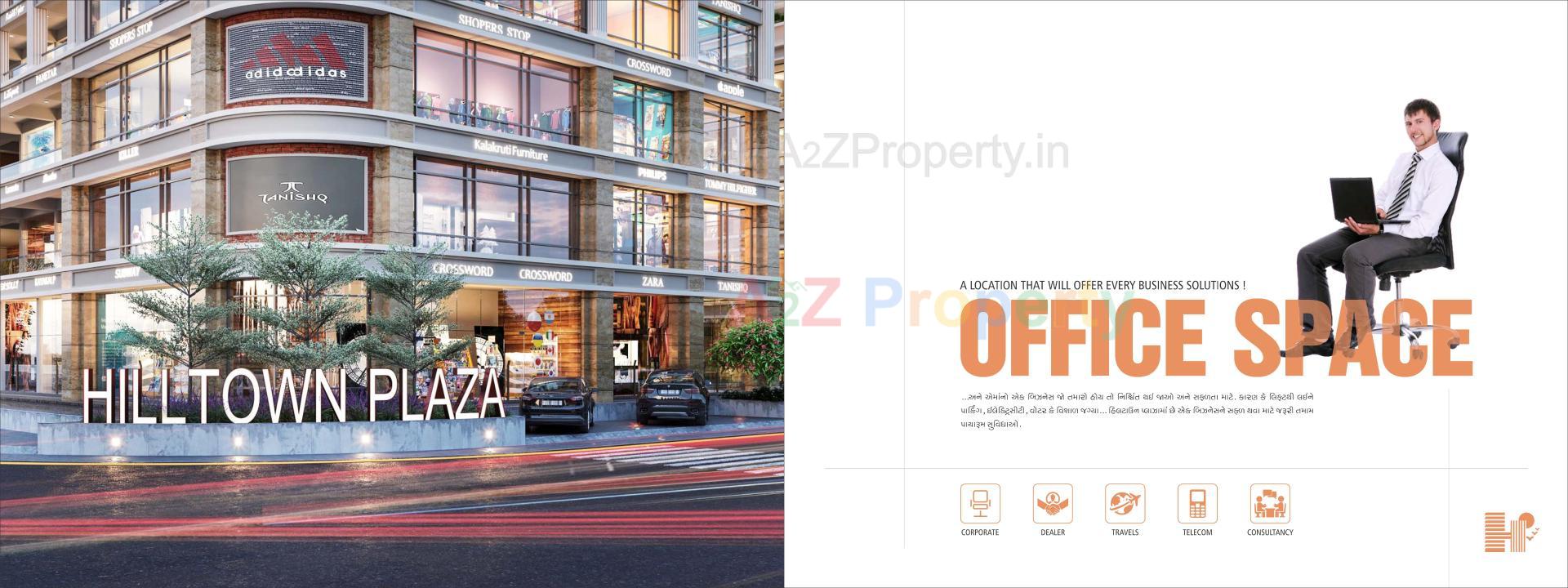  of real estate project Hill Town Plaza located at Ahmedabad, Ahmedabad, Gujarat