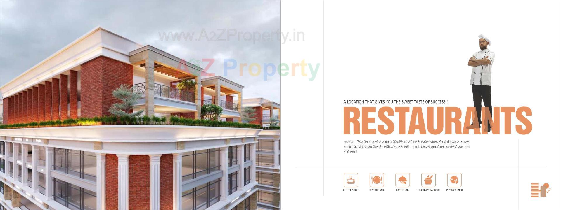  of real estate project Hill Town Plaza located at Ahmedabad, Ahmedabad, Gujarat