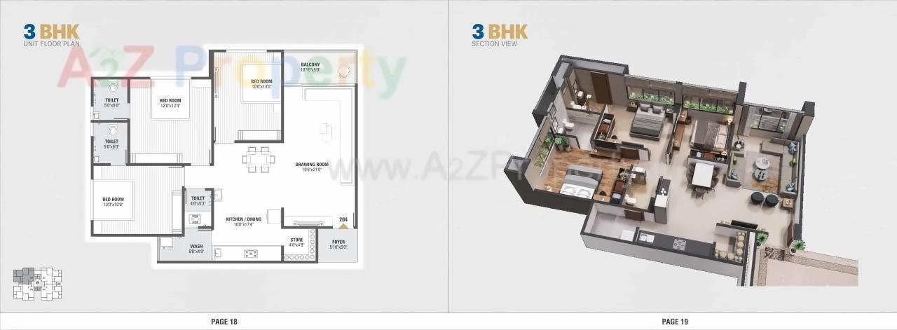 Layout of real estate project Hill Town located at Ahmedabad, Ahmedabad, Gujarat