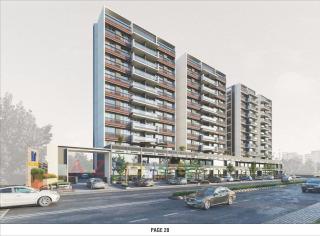 Elevation of real estate project Hill Town located at Ahmedabad, Ahmedabad, Gujarat