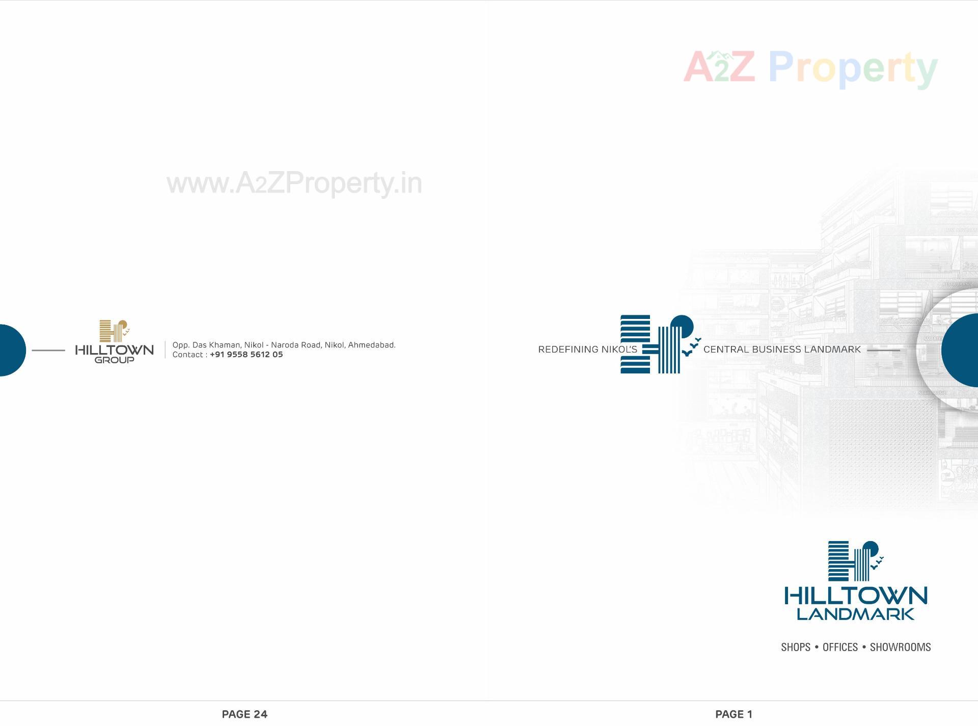  of real estate project Hilltown Landmark located at Nikol, Ahmedabad, Gujarat