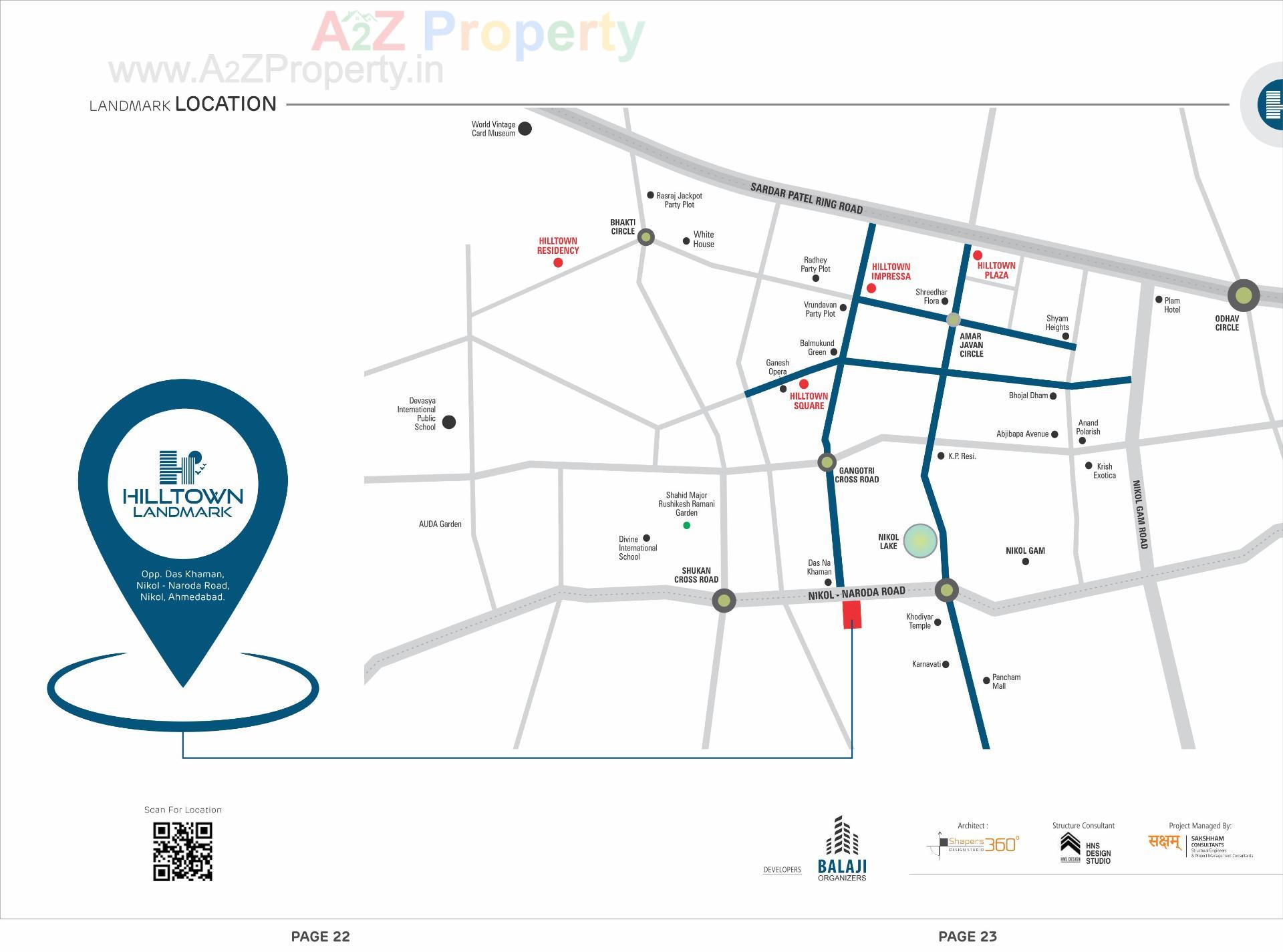  of real estate project Hilltown Landmark located at Nikol, Ahmedabad, Gujarat