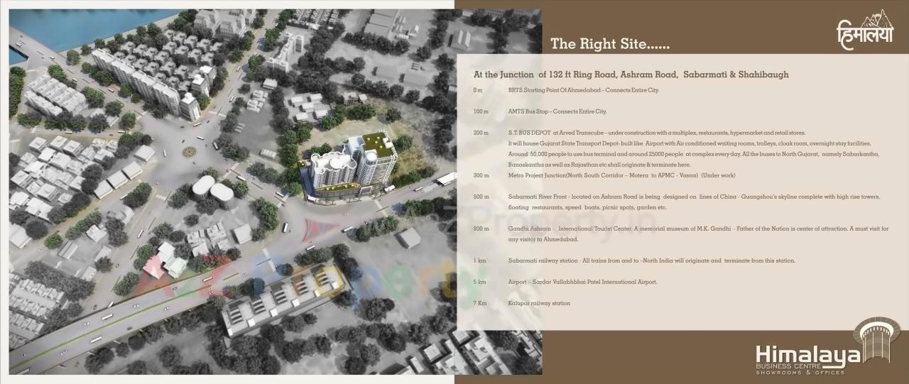  of real estate project Himalaya Elanza   Himalaya Busiess Centre located at New-wadaj, Ahmedabad, Gujarat