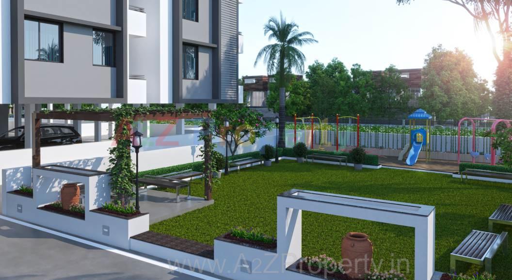 3D Elevation of real estate project Himali Homes located at Odhav, Ahmedabad, Gujarat