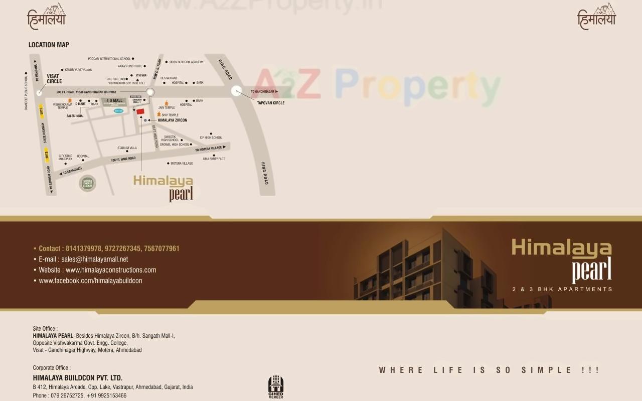 of real estate project Himalaya Pearl located at Motera, Ahmedabad, Gujarat