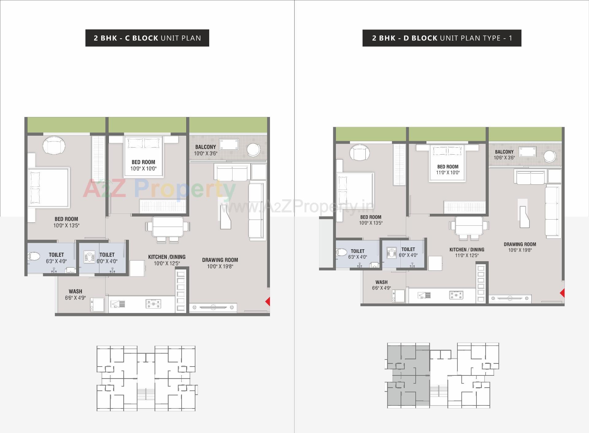 Layout of real estate project Himshila Sky located at Hanspura, Ahmedabad, Gujarat