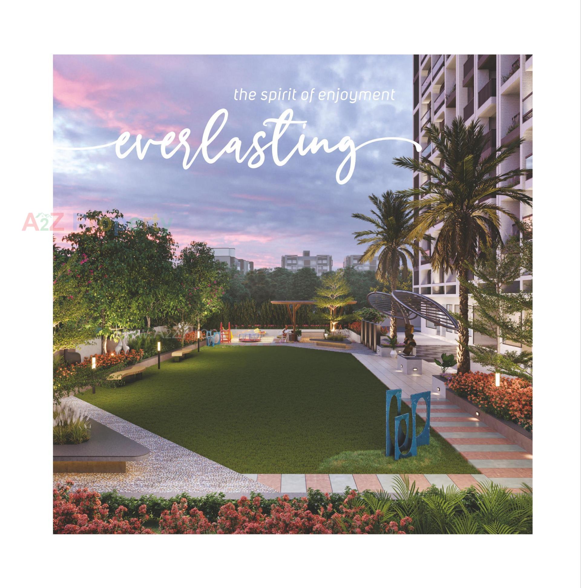 3D Elevation of real estate project Hir Asha Sky located at Sola, Ahmedabad, Gujarat