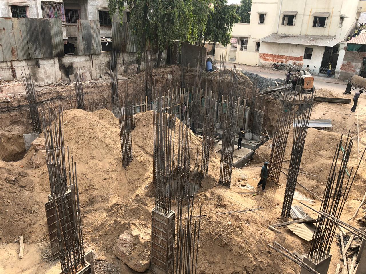 160825_const of real estate project Hiralaxmi located at Baherampura, Ahmedabad, Gujarat