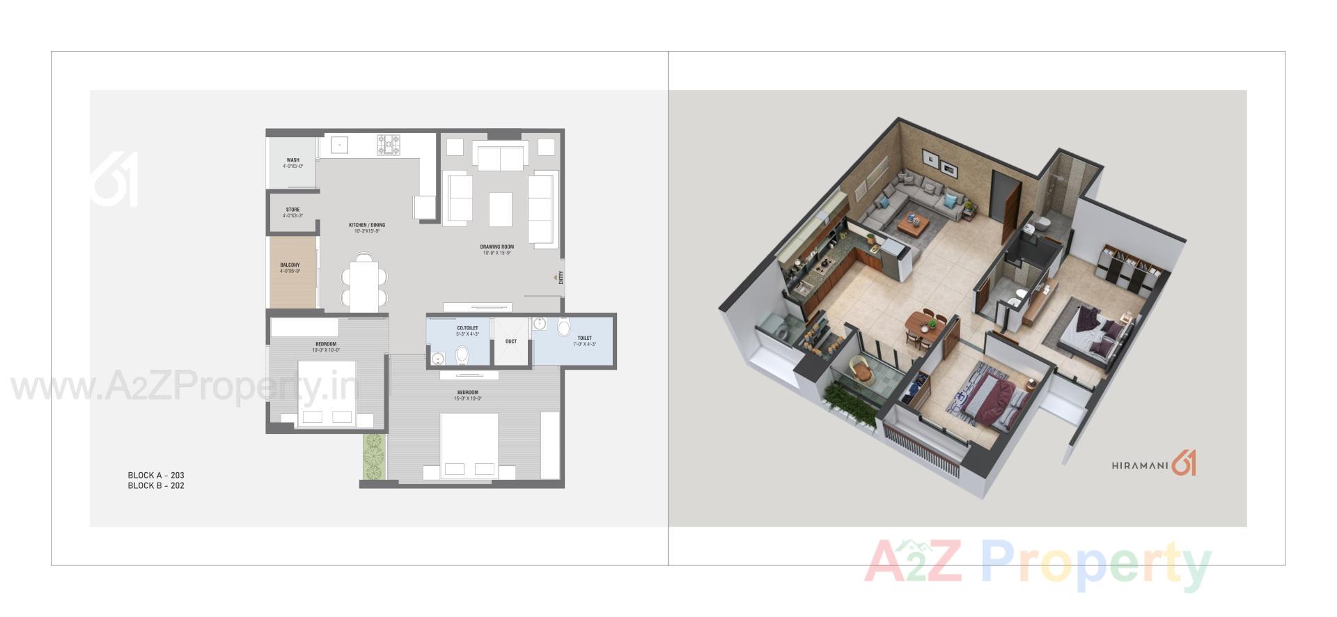 Layout of real estate project Hiramani located at Ognaj, Ahmedabad, Gujarat