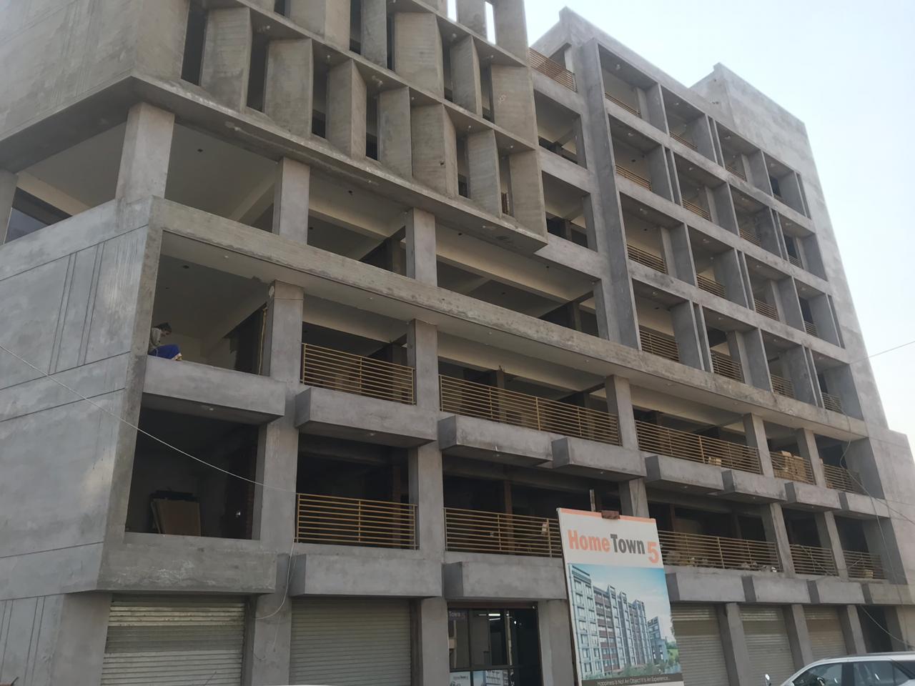 156052_const of real estate project Home Town located at Ranip, Ahmedabad, Gujarat