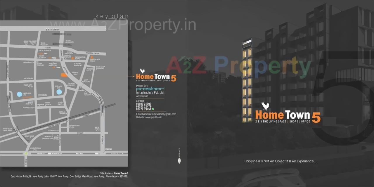  of real estate project Home Town located at Ranip, Ahmedabad, Gujarat