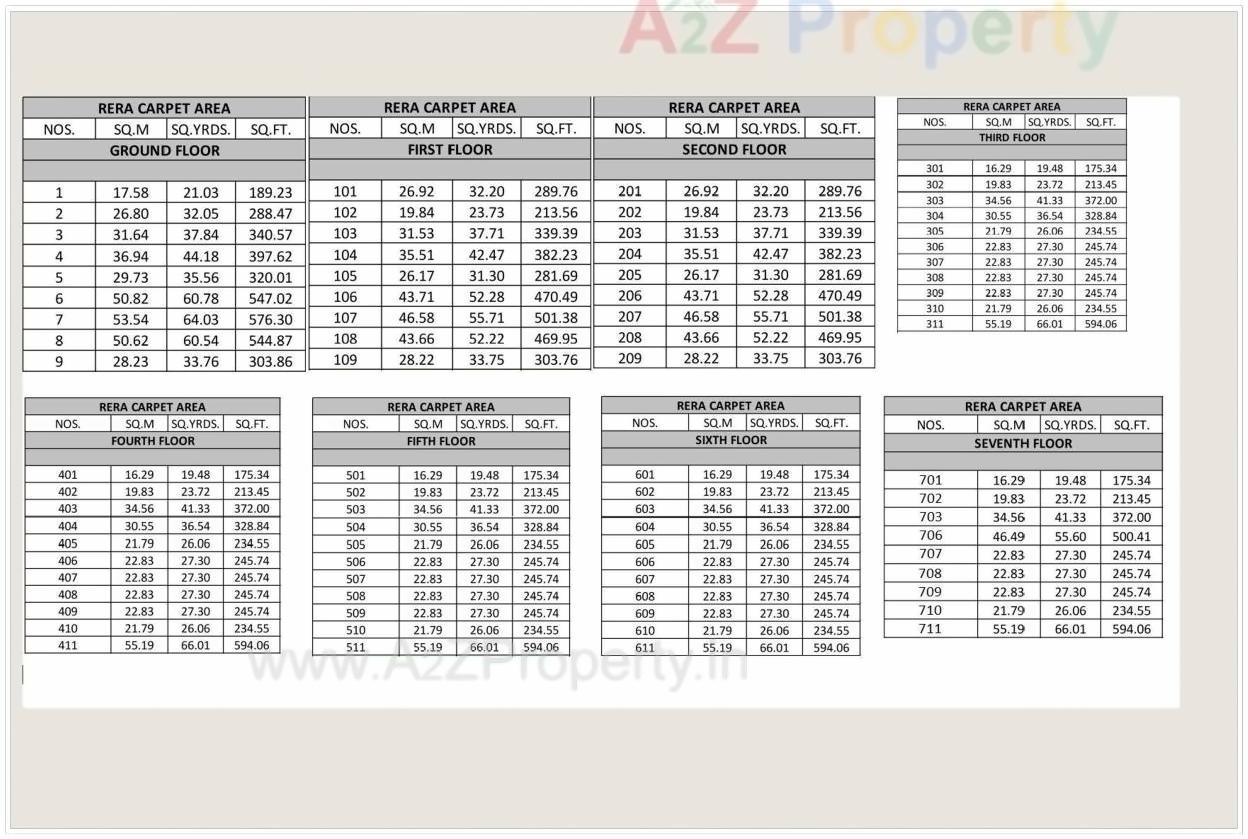  of real estate project Hr Elanza located at Paldi, Ahmedabad, Gujarat