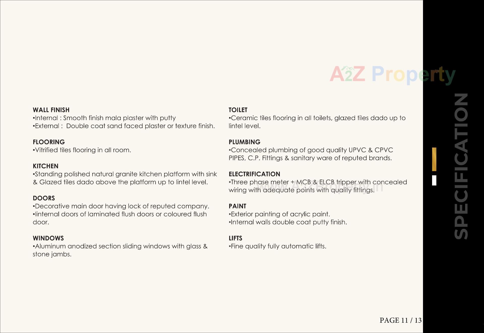  of real estate project Hr Eliseo Ii located at Okaf, Ahmedabad, Gujarat