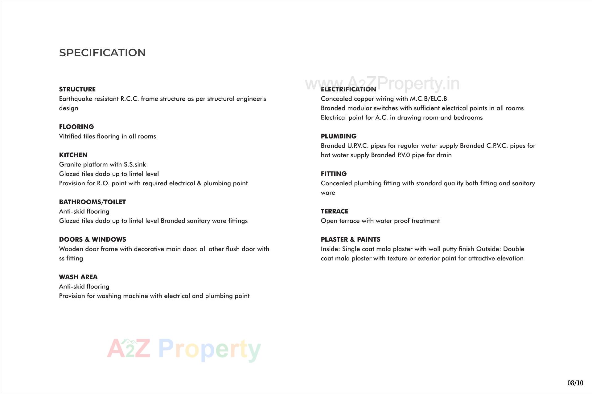  of real estate project Hr Erica located at Chhadavad, Ahmedabad, Gujarat